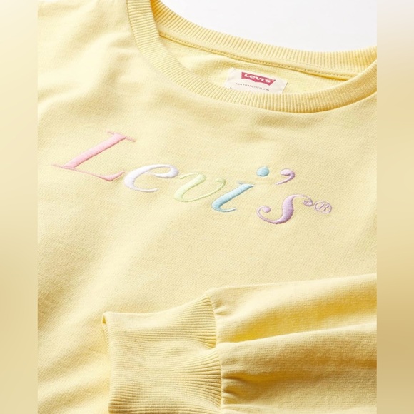 LEVI’S Girls’ crew neck sweater NEVER WORN - Picture 2 of 4